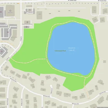Map of Cottonwood Park