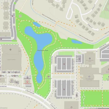 Map of City Center Park