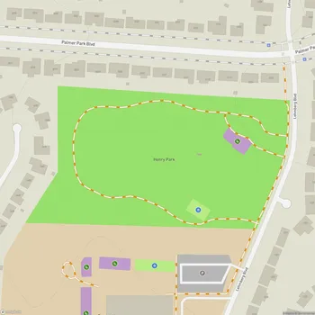 Map of Henry Park