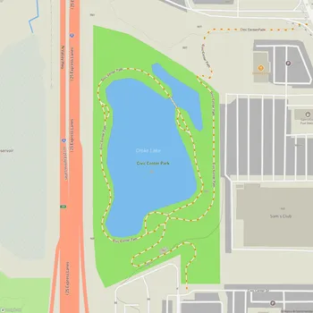Map of Civic Center Park