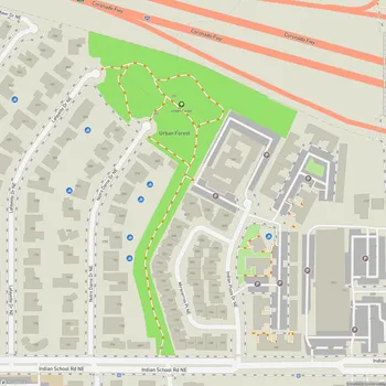 Map of Urban Forest