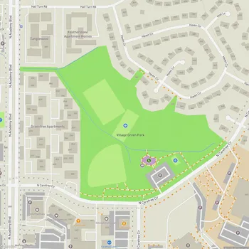 Map of Village Green Park
