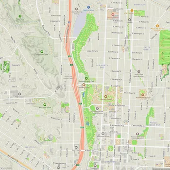 Map of Monument Valley Park