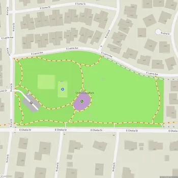 Map of Cholla Cove Park