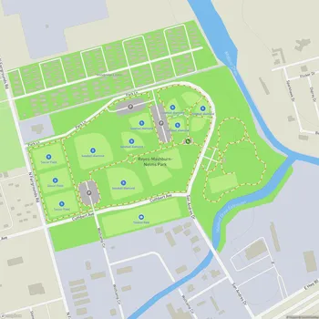 Map of Reyes-Mashburn-Nelms Park