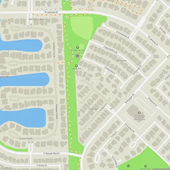 Map of Lakeside Park