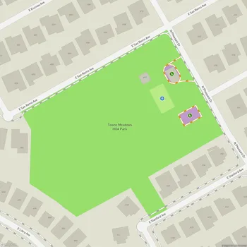Map of Towne Meadows HOA Park