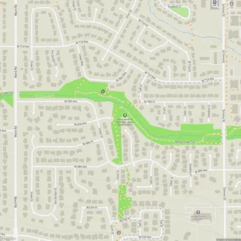 Map of Danny Kendrick Park East;Danny Kendricks Park
