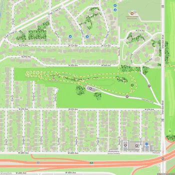 Map of Inspiration Point Park