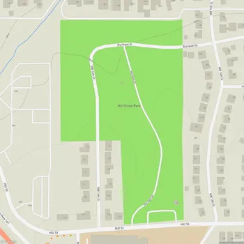 Map of Hill Street Park