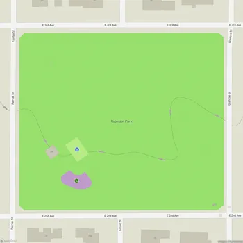 Map of Robinson Park