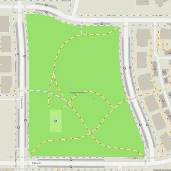 Map of Celebration Park