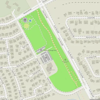 Map of Santa Fe Village Park