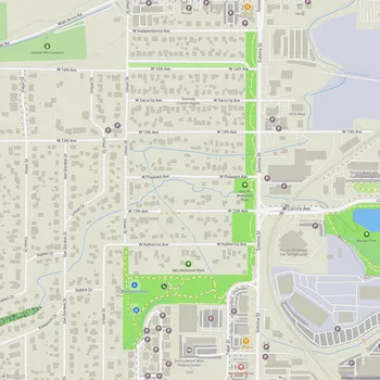 Map of Gary R. McDonnell Park