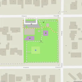 Map of Jacinto Park