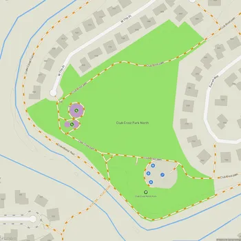 Map of Club Crest Park North