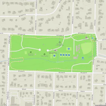 Map of Wilson Park