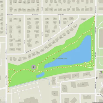 Map of Jack B Tomlinson Park