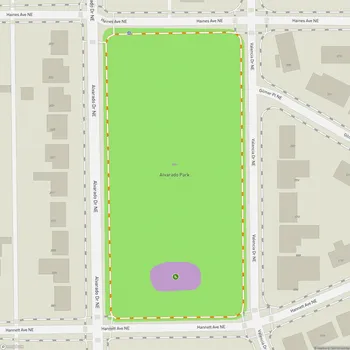 Map of Alvarado Park
