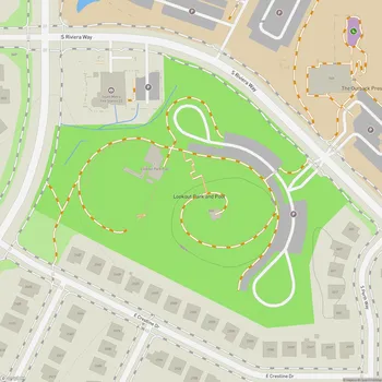 Map of Lookout Park and Pool