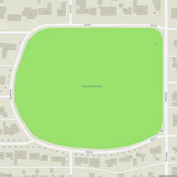 Map of Tech Terrace Park