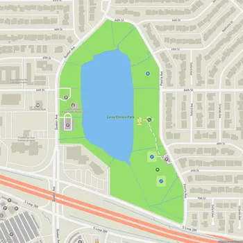 Map of Leroy Elmore Park