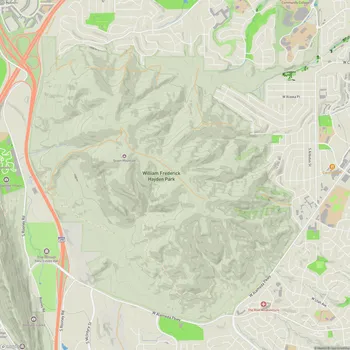 Map of William Frederick Hayden Park