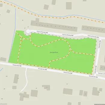 Map of Grecian Park