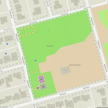Map of Rusk Park