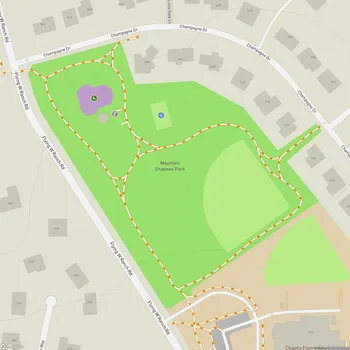 Map of Mountain Shadows Park