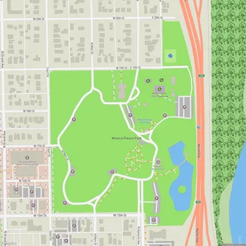 Map of Mineral Palace Park