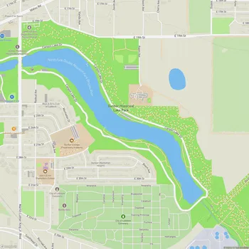 Map of Dunbar Historical Lake Park