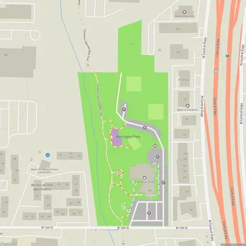 Map of Harrington Park