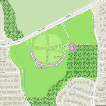 Map of Spirit Park