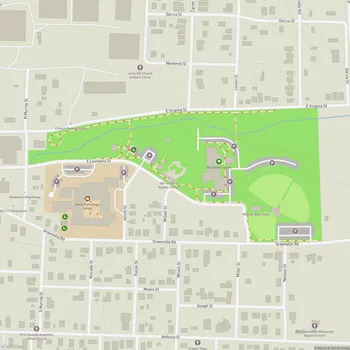 Map of Old Settler's Park