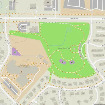 Map of Cotton Creek Park