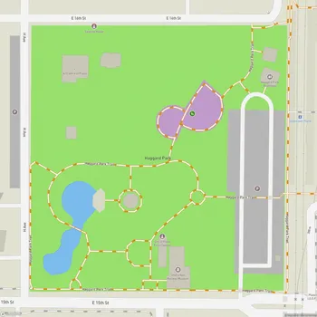 Map of Haggard Park