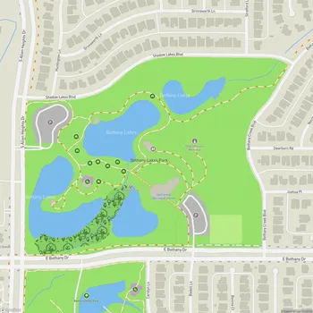 Map of Bethany Lakes Park