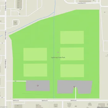 Map of Lightning Creek Park