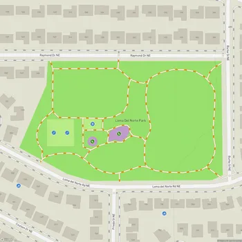 Map of Loma Del Norte Park