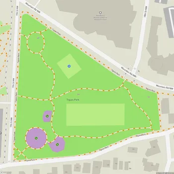 Map of Tiguex Park