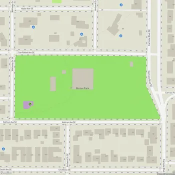 Map of Burton Park