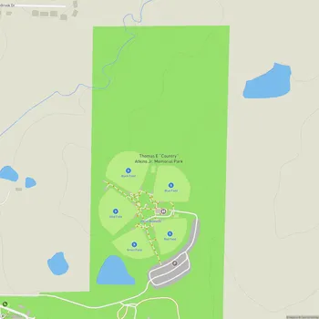 Map of Thomas E "Country" Atkins Jr. Memorial Park