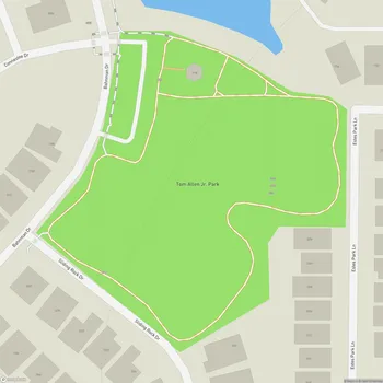 Map of Tom Allen Jr. Park