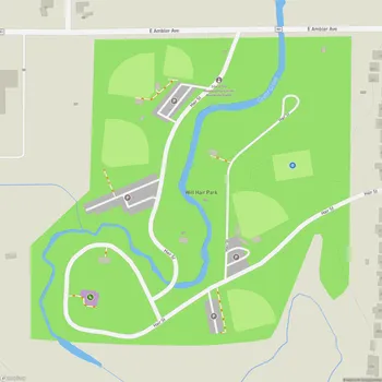 Map of Will Hair Park