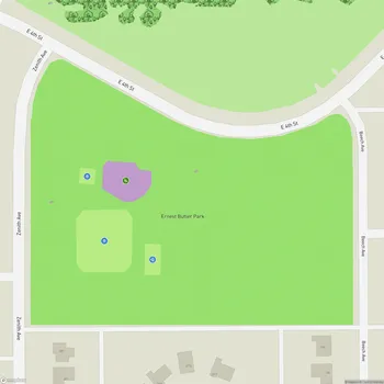 Map of Ernest Butler Park