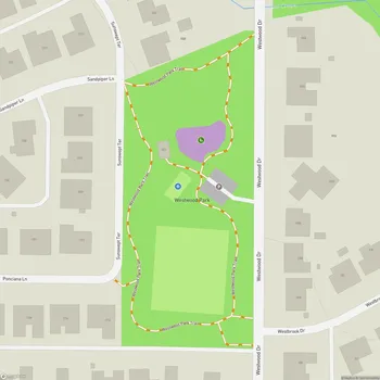 Map of Westwood Park