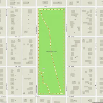 Map of San Jacinto Park