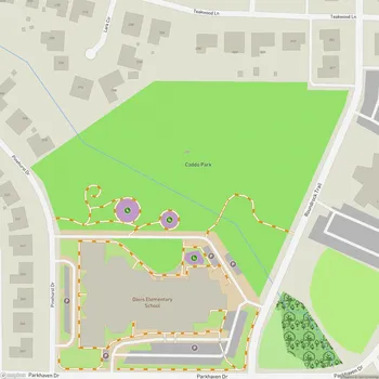 Map of Caddo Park