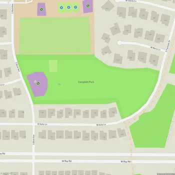 Map of Campbell Park